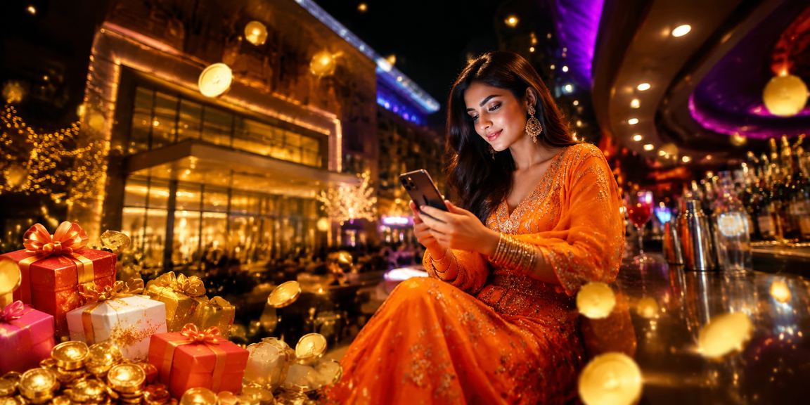 Person registering account on mobile casino app